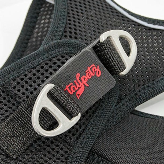 Tailpetz Airmesh بند سگ مشکی [Medium]