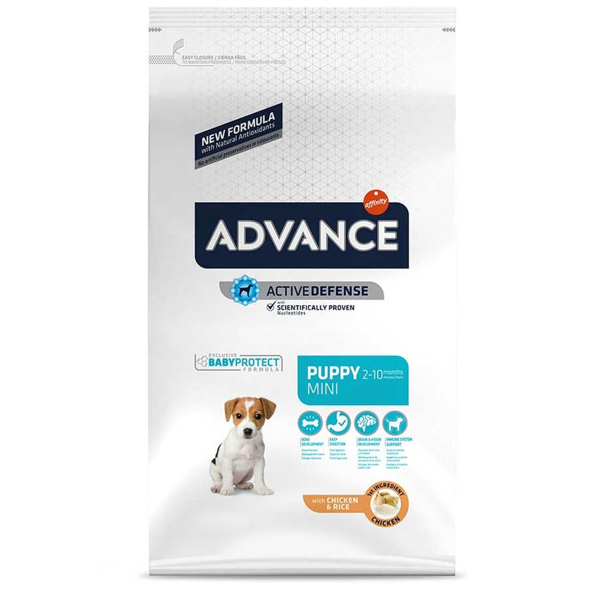 Advance Puppy Mini Tavuklu Küçük Irk Yavru Köpek Maması 3 Kg