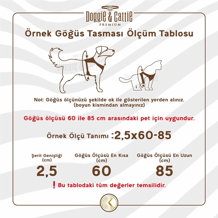 Cattie Havalı Kumaş Kedi Göğüs ve Gezdirme Tasma Takımı 25-30 Cm Kırmızı