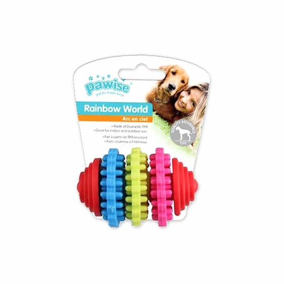 Pawise Rainbow World Dental Dişli Köpek Oyuncağı 8cm