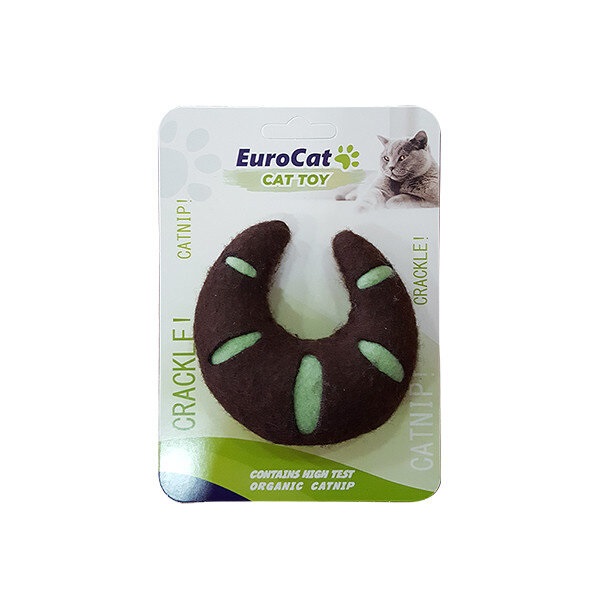 EuroCat Catnipli Ay Çöreği Kedi Oyuncağı 8cm