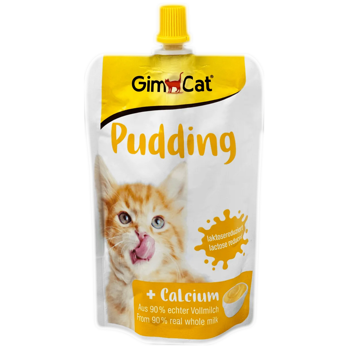 Gimcat Sütlü Kalsiyum İlaveli Kedi Ödül Pudingi 150gr