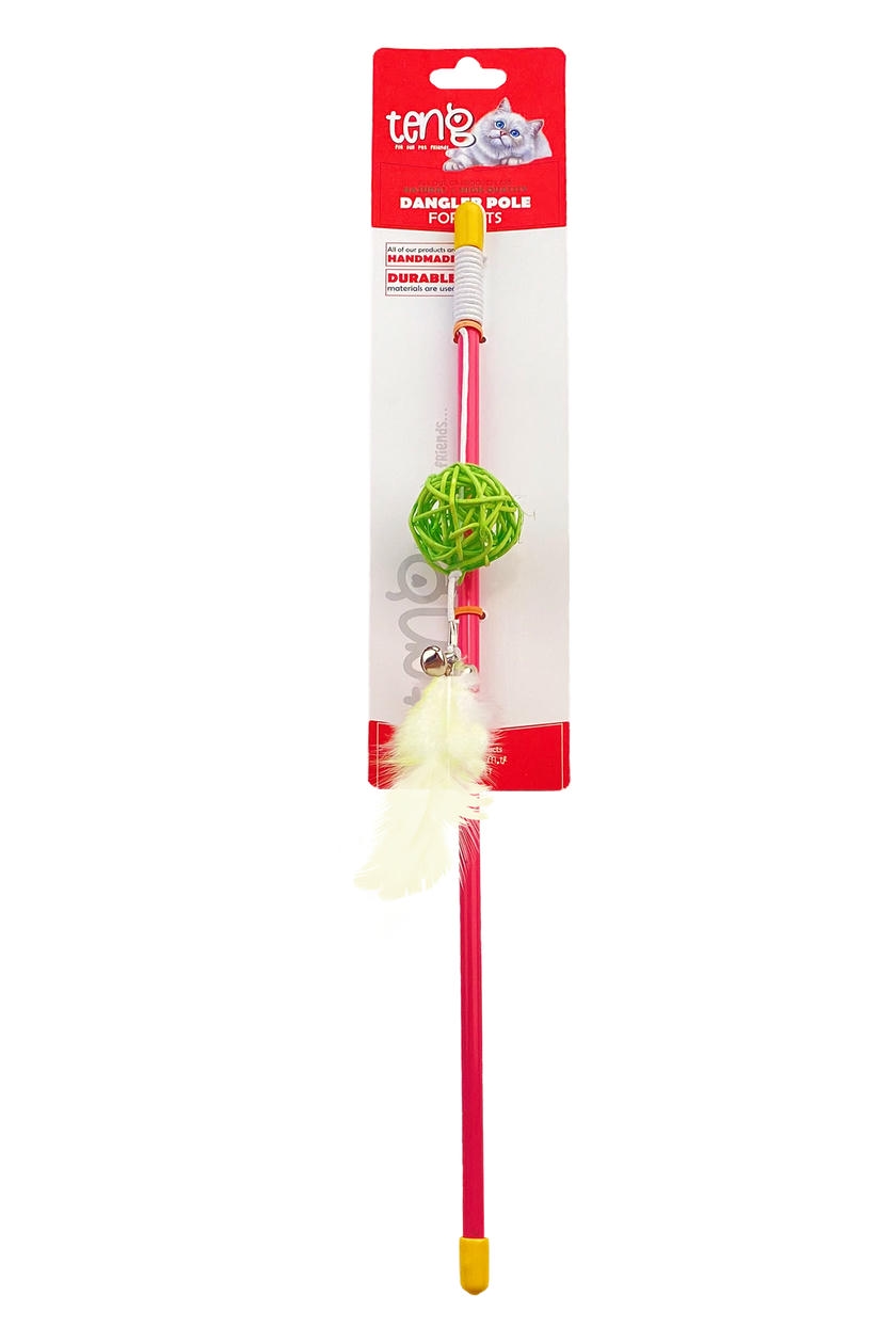 Teng Kedi Oltası Bambu Top Karışık Renklerde