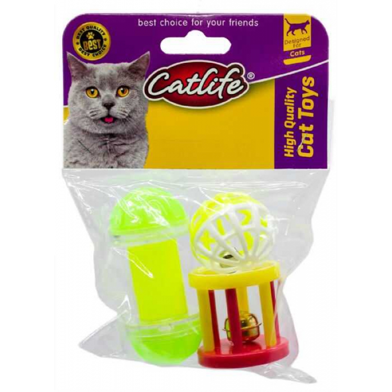 CatLife Kedi Oyuncak Seti 3lü Paket