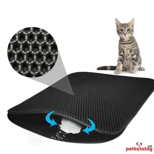 Lux Kedi Kumu Toplama Paspası 60x45 cm