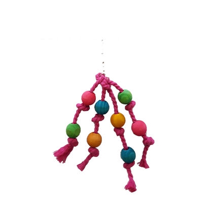 EuroBird Kuş Oyuncağı İpli Boncuk