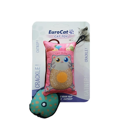 Eurocat Kedi Oyuncağı Yastık Kedi 25cm