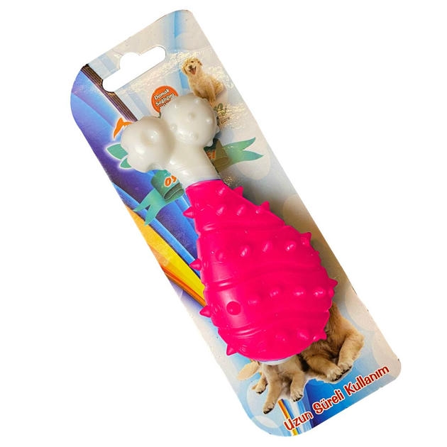 Kardelen Tavuk Budu Plastik Köpek Oyuncağı