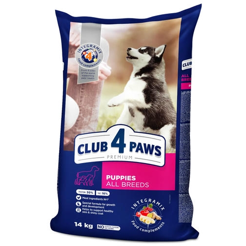 Club4Paws Premium Tavuklu Yavru Köpek Maması 14 Kg
