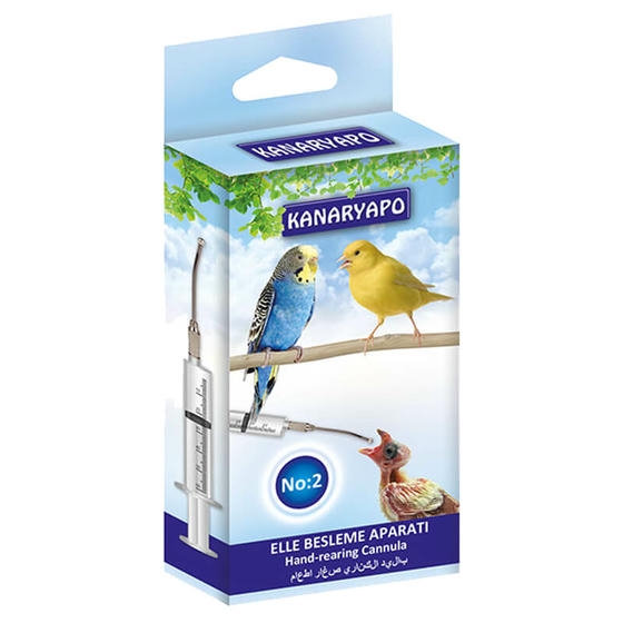 Kanaryapo Elle Besleme Aparatı Küçük Kuşlar İçin NO:2