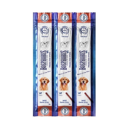 Bosphorus Dana Etli Orta ve Büyük Irk Köpek Ödül Çubuğu 30gr (3'lü)