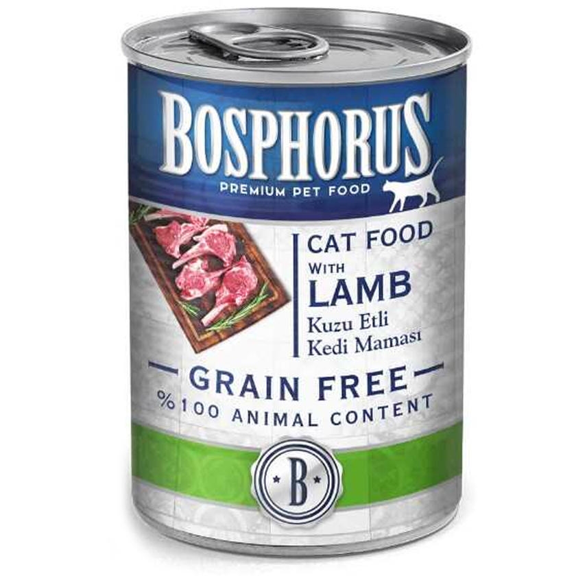 Bosphorus Tahılsız Kuzu Etli Yetişkin Kedi Konservesi 415 Gr