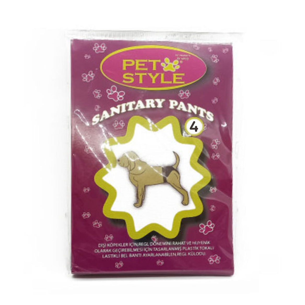 Pet Style Köpek Regl Külodu No:4