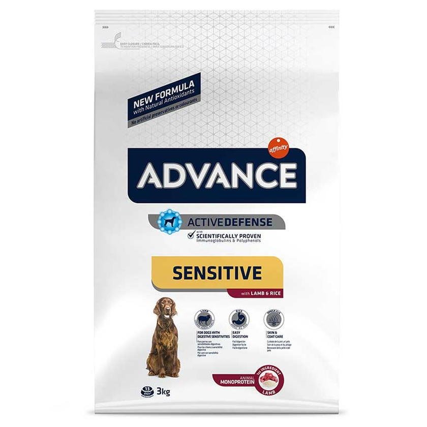 Advance Kuzu Etli Yetişkin Kuru Köpek Maması 3 kg