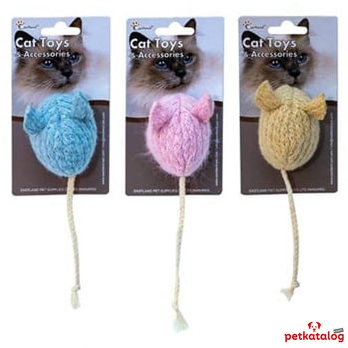Eastland İpli Peluş Fare Kedi Oyuncağı