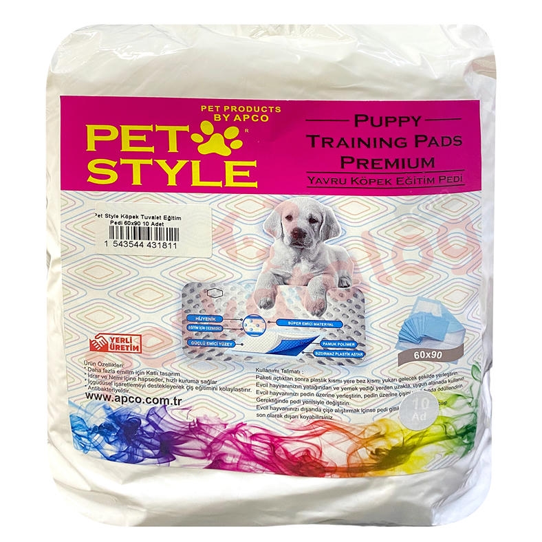 Pet Style Köpek Çiş Pedi 60x90 Cm 10 Adet