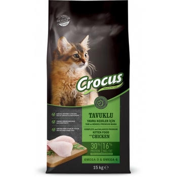 Crocus Tavuk Etli Yavru Kedi Maması 15 Kg
