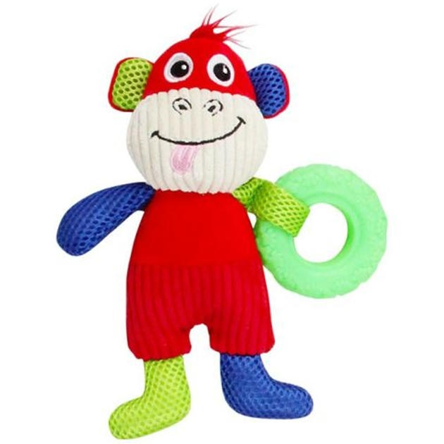 Pawise Vivid Life-Swimming Monkey Köpek Oyuncağı 22 cm