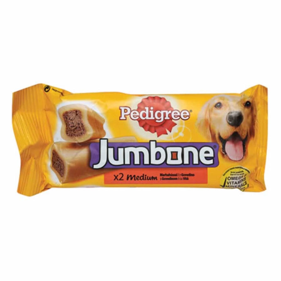 Pedigree Jumbone Orta Boy Köpek Ödül Kemiği 2 li Paket 180gr