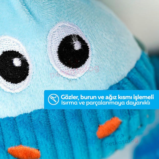 Pawise Vivid Life-Hippo With Tugger Köpek Oyuncağı 23 cm