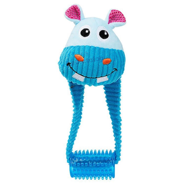 Pawise Vivid Life-Hippo With Tugger Köpek Oyuncağı 23 cm