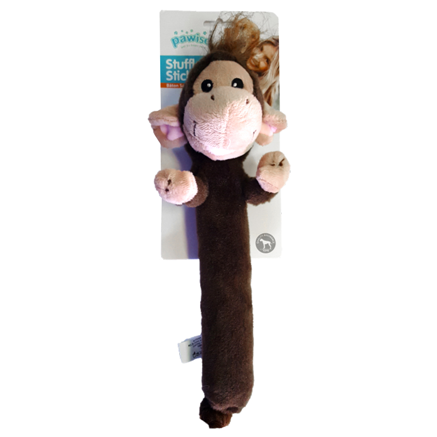 Pawise Stick Monkey Sesli Peluş Köpek Oyuncağı 32cm