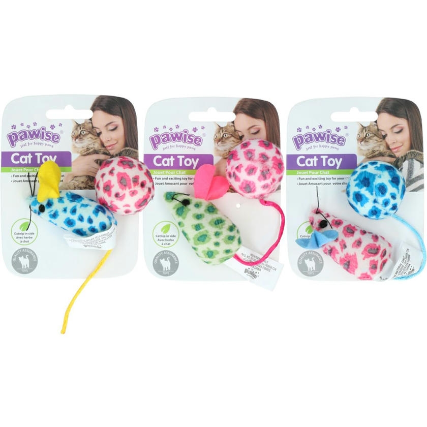 Pawise Simple Cat Peluş Oyuncak Top Fare