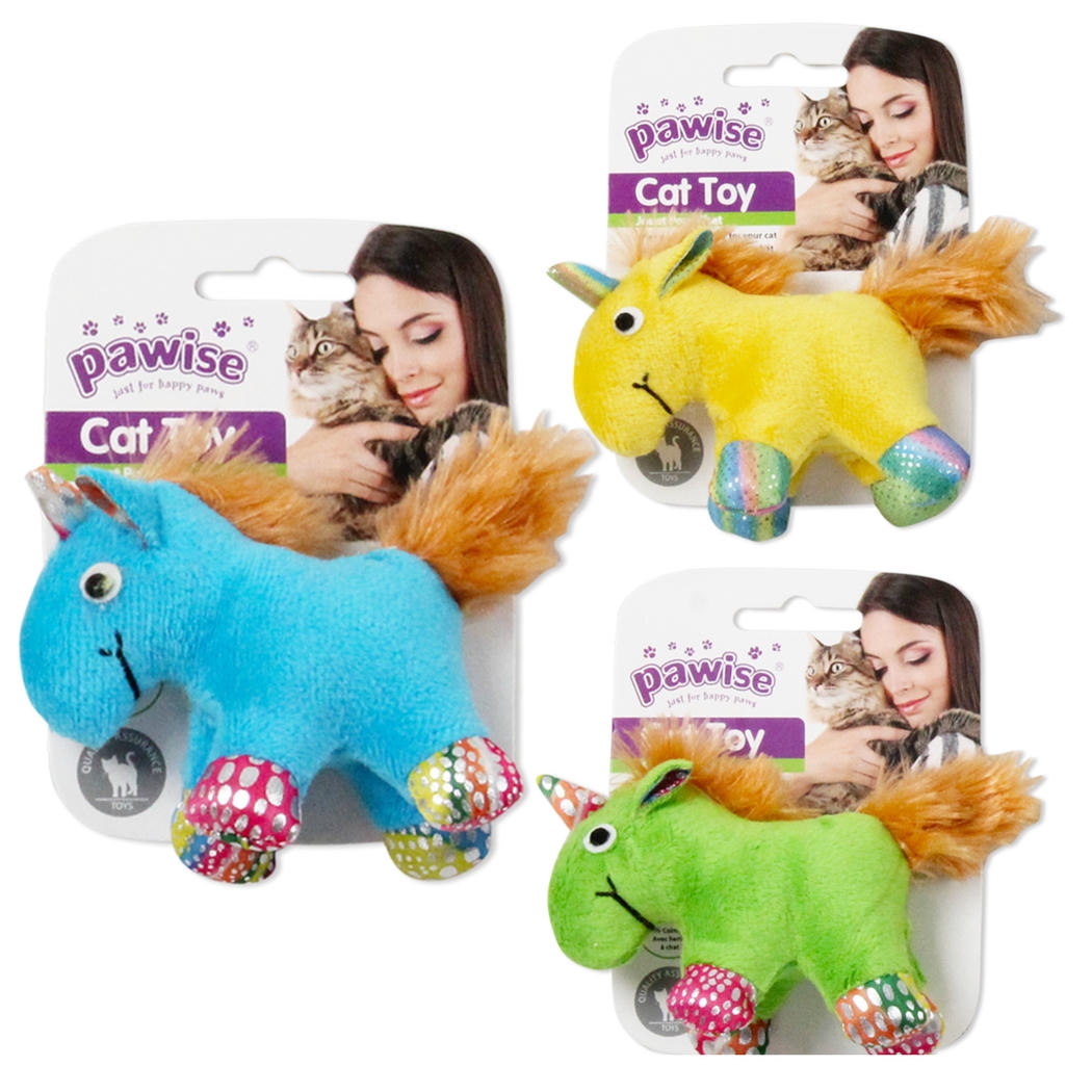 Pawise Meow Meow Life - Unicorn Kumaş Kedi Oyuncağı