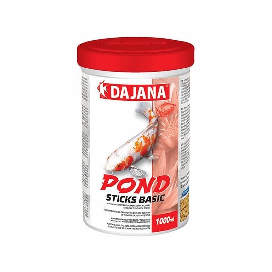 Dajana Koi Pond Sticks Balık Yemi 1000 Ml 90 Gr