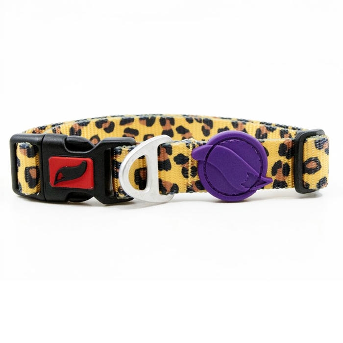 Tailpetz Köpek Boyun Tasması Leopar Desenli Large 30-50 cm