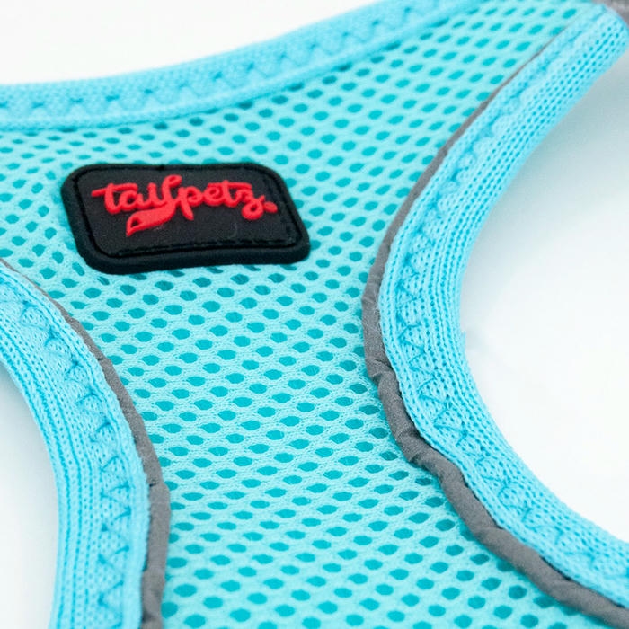 Tailpetz Airmesh قلاده کتفی سگ Ocean Blue [Small]