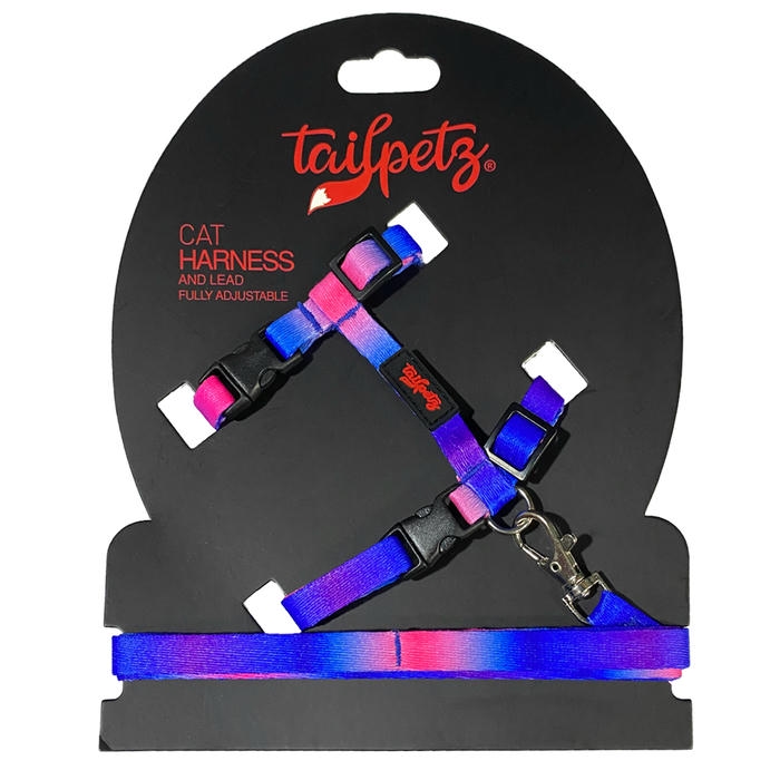 Tailpetz Kedi Göğüs Tasması + Kayış Bavel
