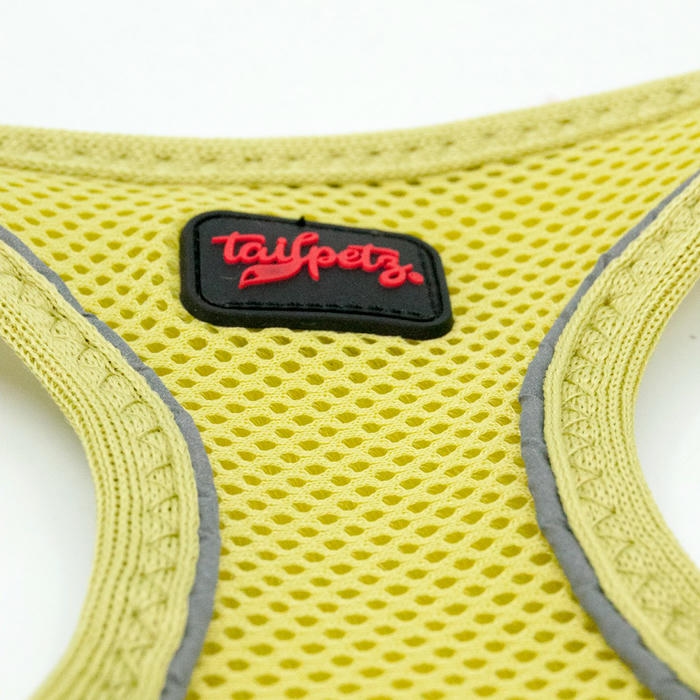 Tailpetz Airmesh قلاده کتفی گربه و سگ نژاد کوچک زیتون [2XSmall]