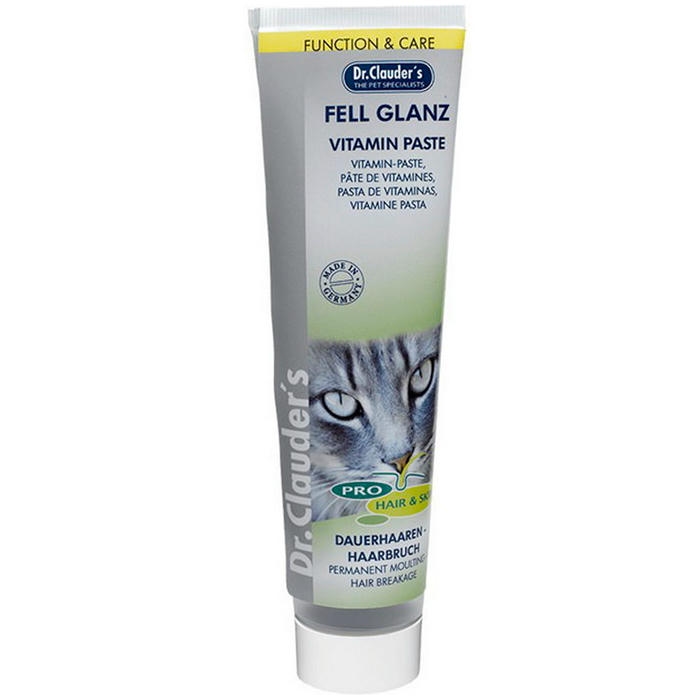 Dr. Clauders Feel Glanz Kedi Tüy Dökümü Azaltıcı-Tüy Parlaklaştırıcı Vitamin Macunu 100 gr