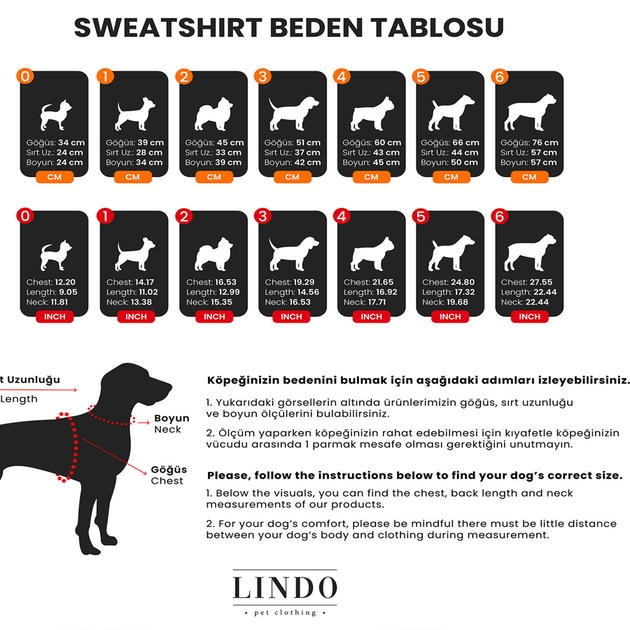Lindo Army General Köpek Sweatshirt Beden 4