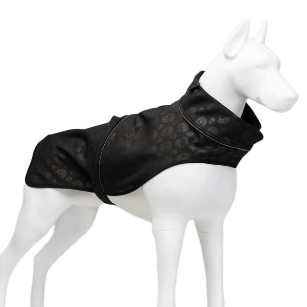 Lindo Softshell Black Skull Küçük,Orta ve Büyük Irk Köpek Yağmurluğu Beden 2