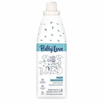 Puffy Love Doğal Pamuk ve Okaliptüs Özlü Yüzey Temizleyici 900 Ml