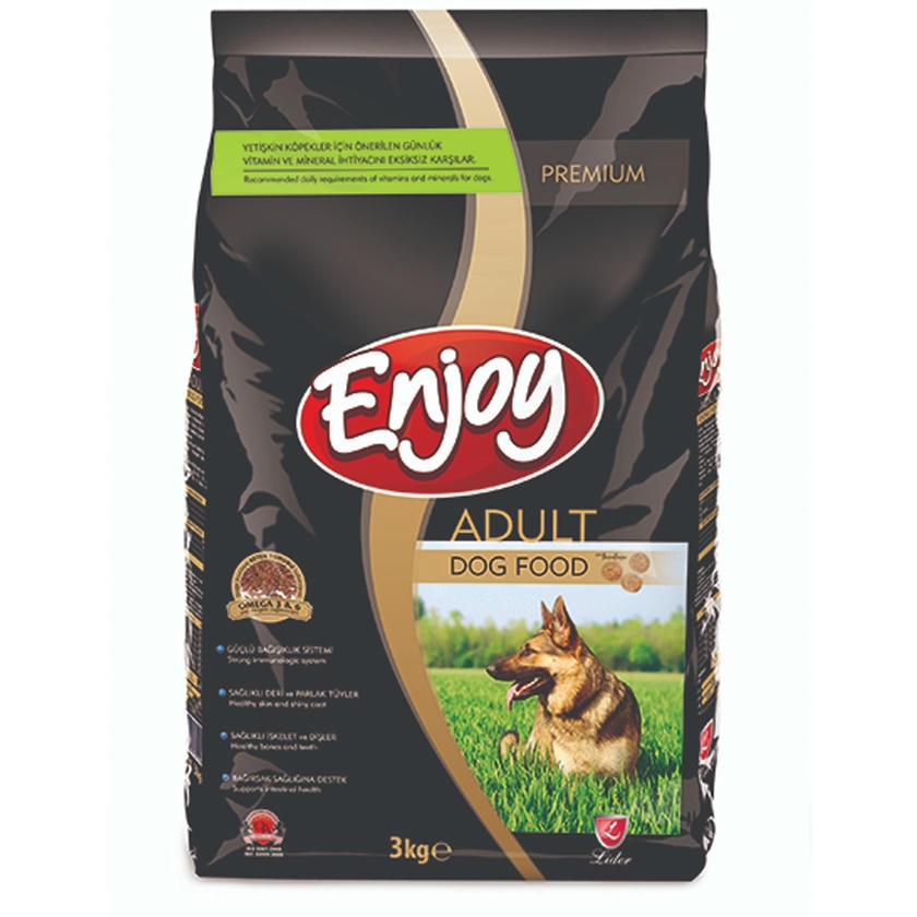 Enjoy Tavuklu Yetişkin Kuru Köpek Maması 3 Kg