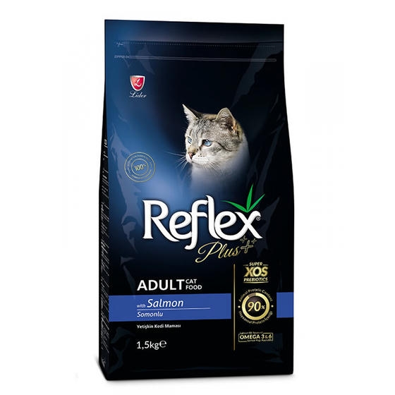 Reflex Plus Somonlu Yetişkin Kedi Maması 1.5 kg