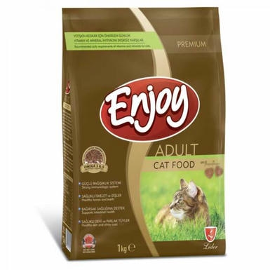 Enjoy Tavuk Etli Yetişkin Kedi Maması 1 Kg
