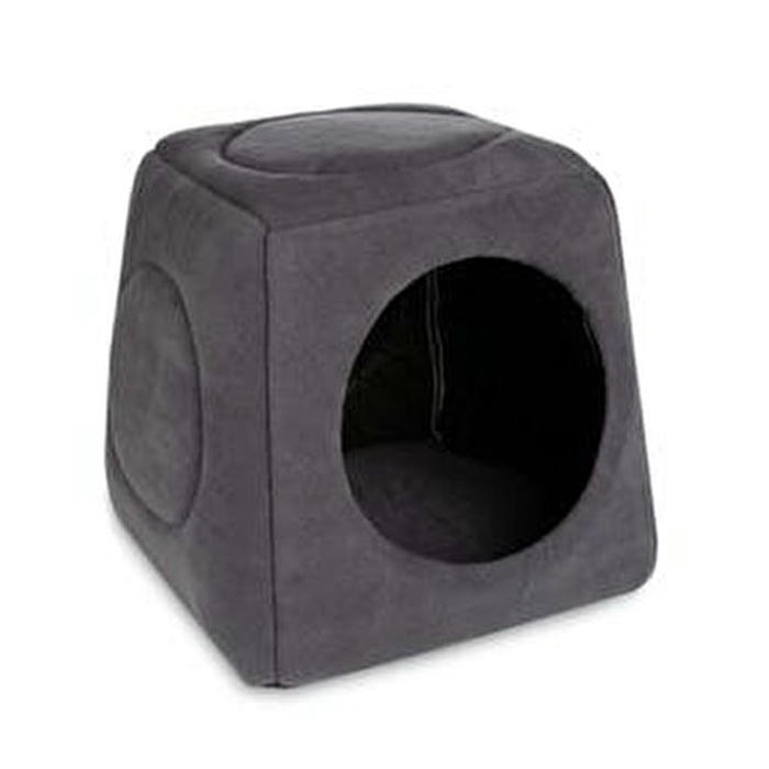 Pet Quatro İnfinity Üç Fonksiyonlu Kedi-Köpek Yuvası Gri