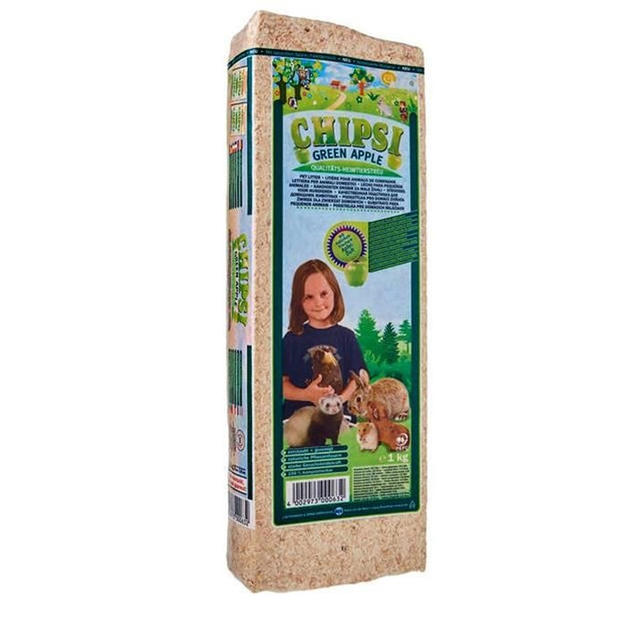 Chipsi خاک اره جونده با طعم سیب 15Lt