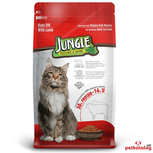 Jungle Kuzulu Yetişkin 500 g Kedi Maması