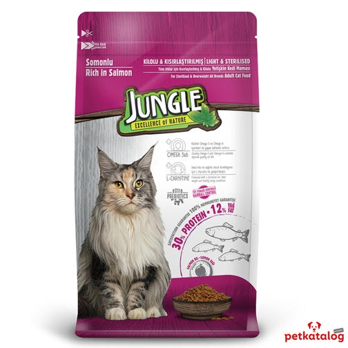 Jungle غذای گربه عقیم شده 500 g با سالمون