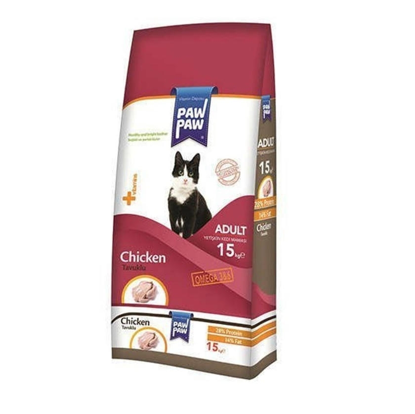 Paw Paw Gourmet Karışık Yetişkin Kedi Maması 15 KG