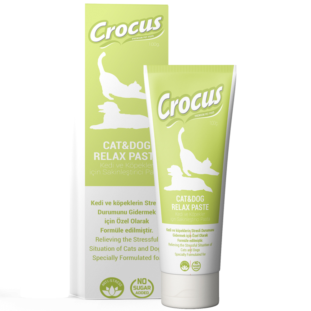 Crocus Kedi Köpek Relax Macun 100 Gram