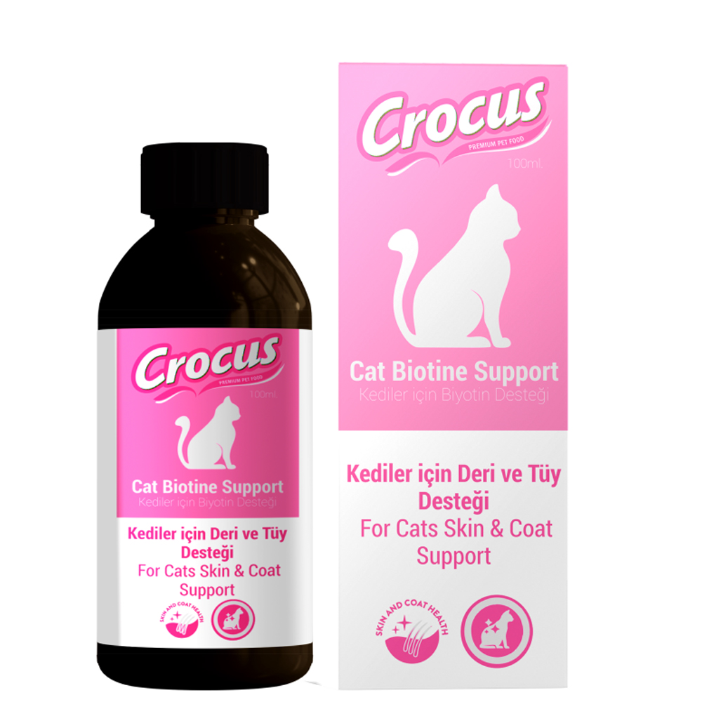Crocus Kedi Tüy Sağlığı Damlası 100 Ml