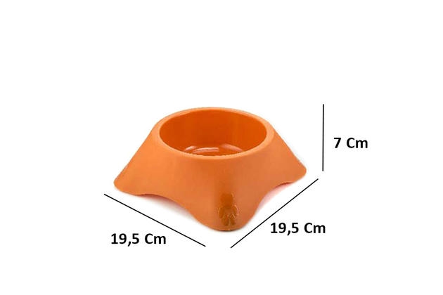 Evohe Lux Kedi Mama Kabı XL (Karışık Renklerde)