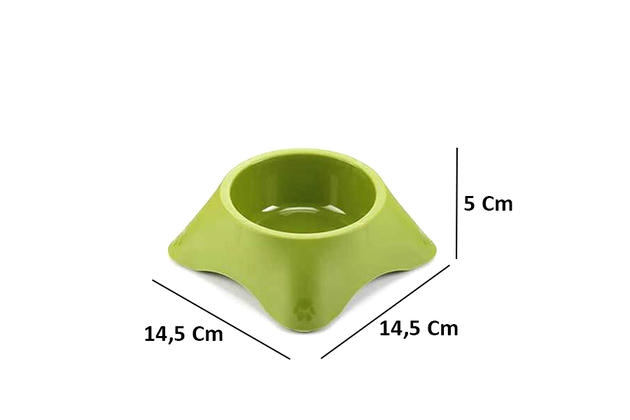Evohe Lux Kedi ve Köpek Mama Kabı 300 ml. (Karışık Renklerde)