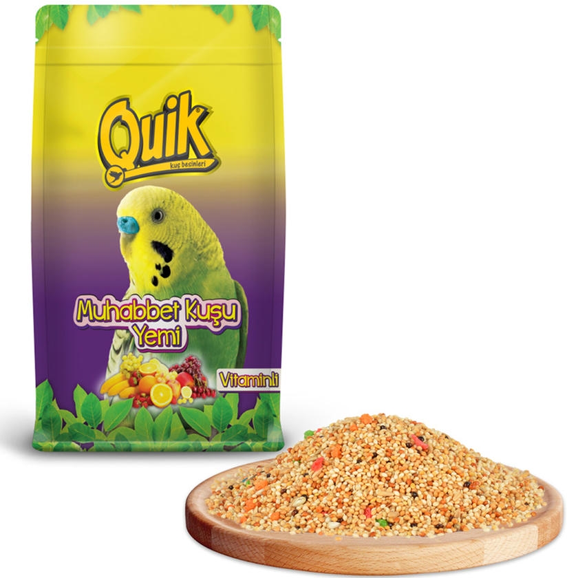 Quik Muhabbet Kuşu Yemi 400 gr